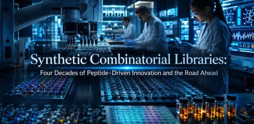 Synthetic Combinatorial Libraries: Four Decades of Peptide-Driven Innovation and the Road Ahead